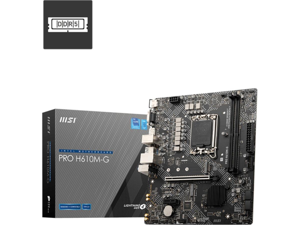 MSI PRO H610M-G Hovedkort