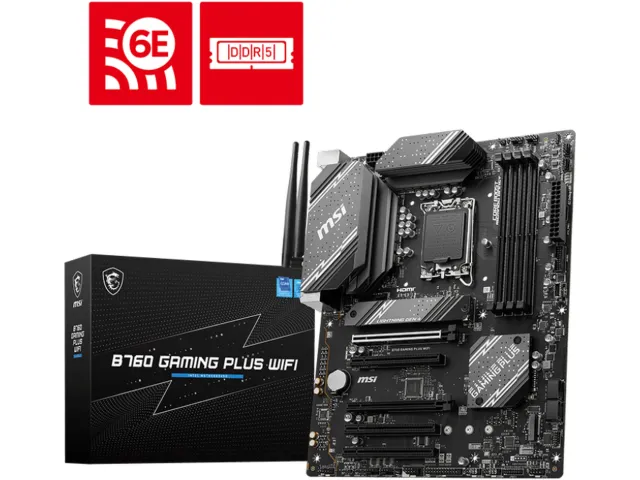 MSI B760 Gaming Plus WiFi Hovedkort