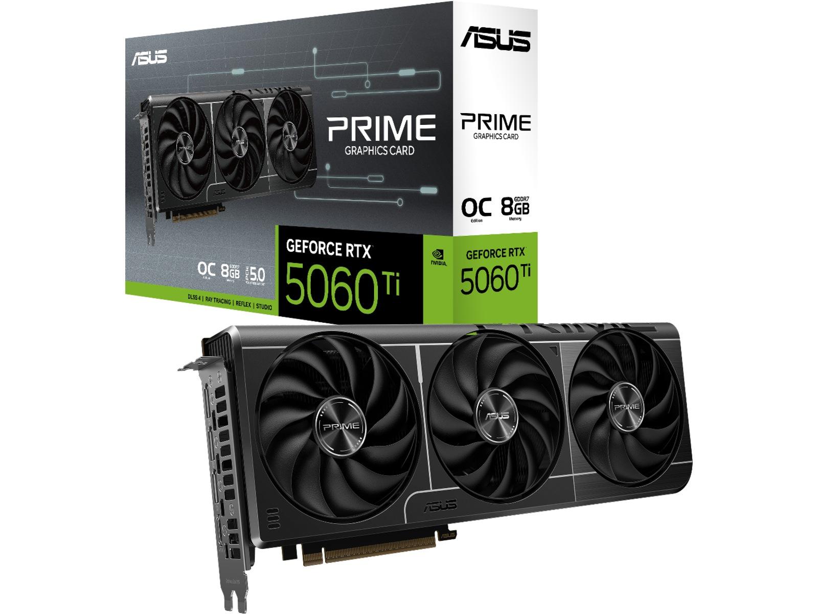 ASUS PRIME GeForce RTX 5060 Ti OC