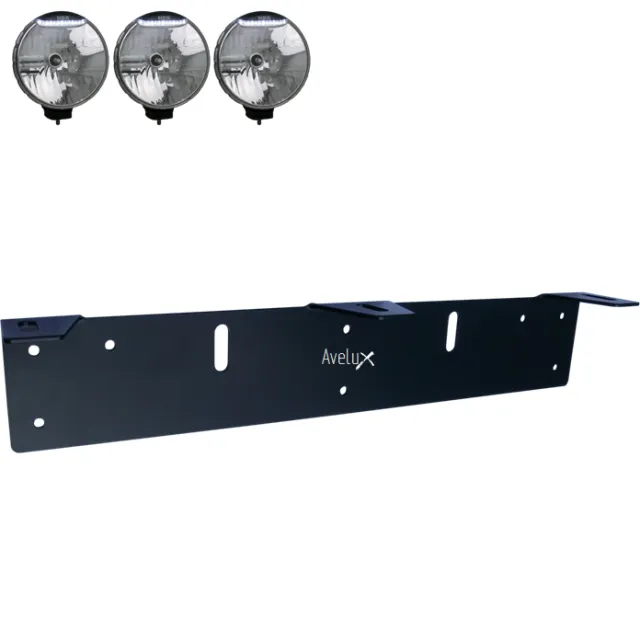 Brakett til 3 ekstralys (210-225mm)